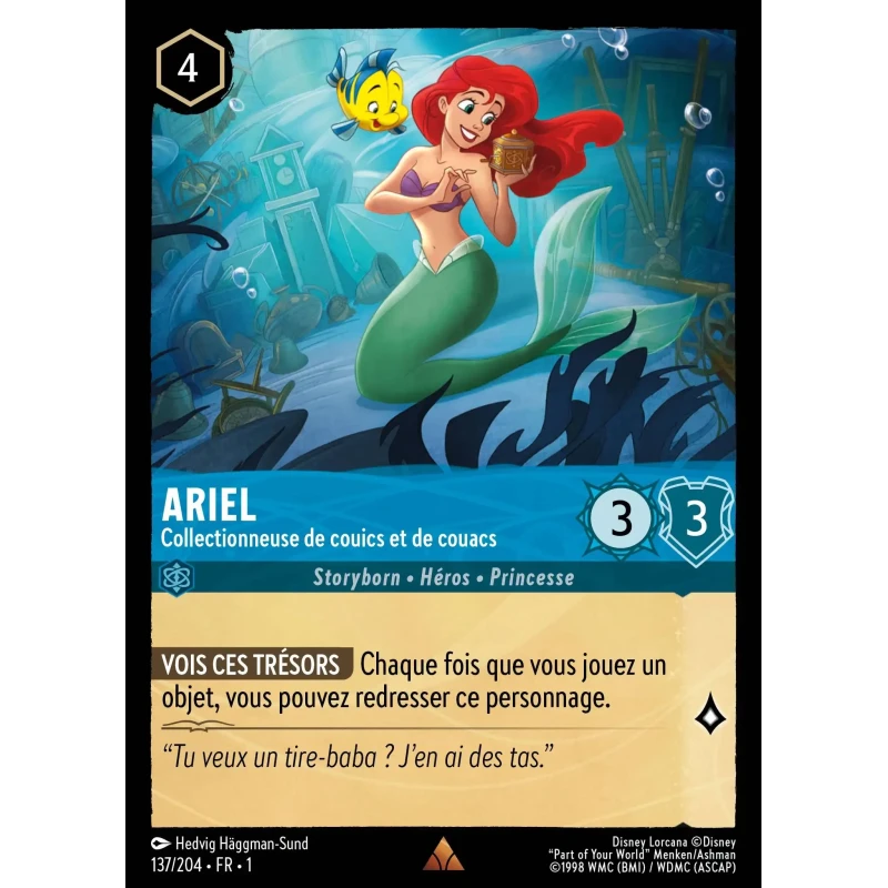 S01 - 137 - Ariel, Collectionneuse de couics et de couacs