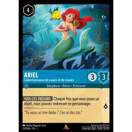 S01 - 137 - Ariel, Collectionneuse de couics et de couacs