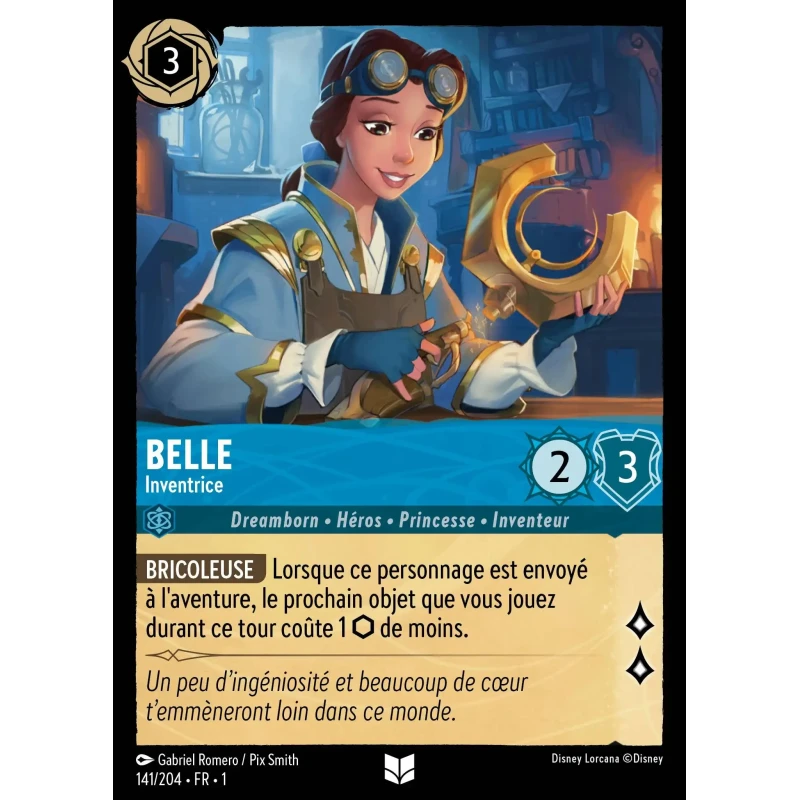 S01 - 141 - Belle, Inventrice