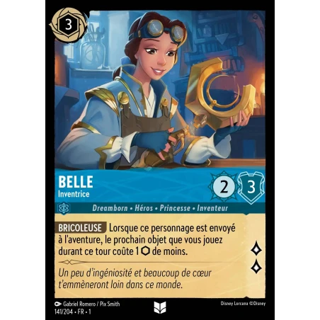 S01 - 141 - Belle, Inventrice