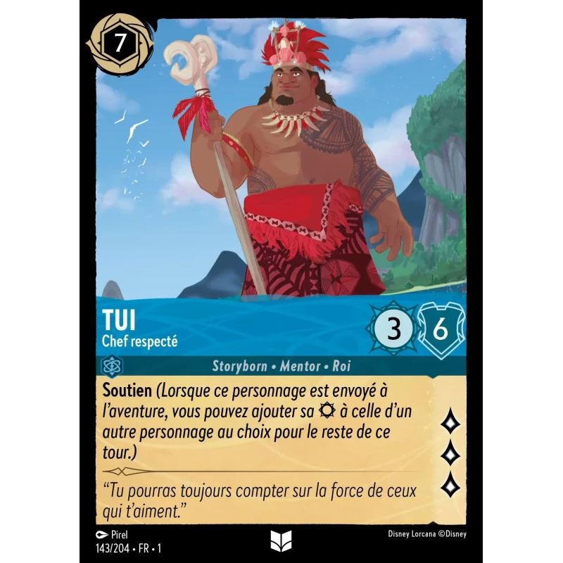 S01 - 143 - Tui, Chef respecté
