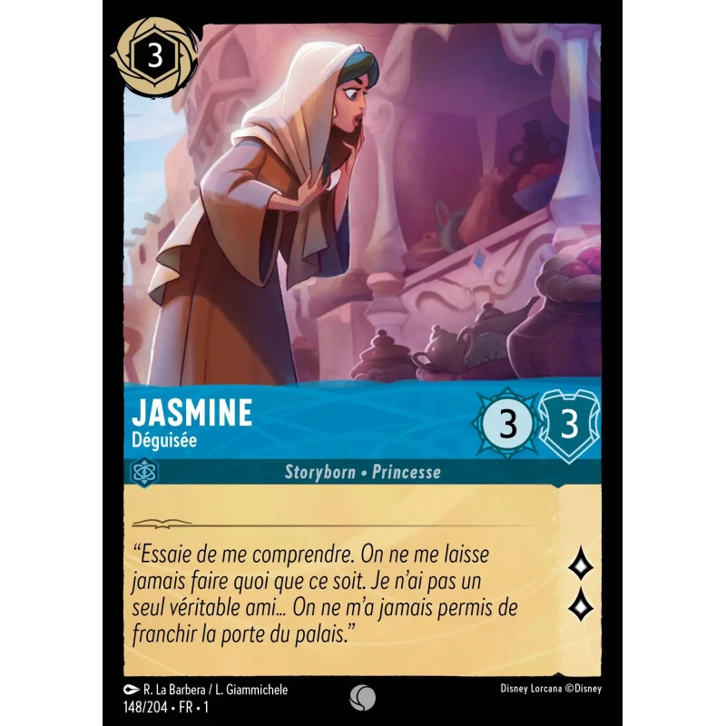 S01 - 148 - Jasmine, Déguisée