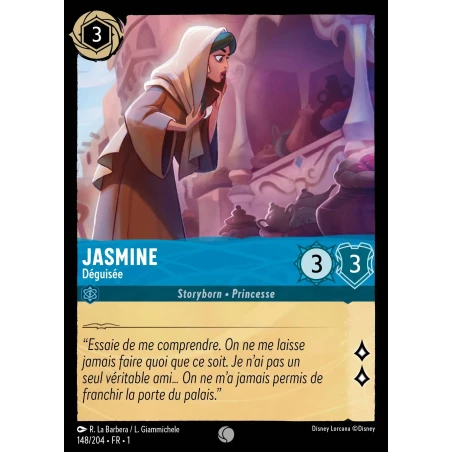 S01 - 148 - Jasmine, Déguisée
