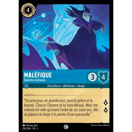 S01 - 150 - Maléfique, Sinistre visiteuse