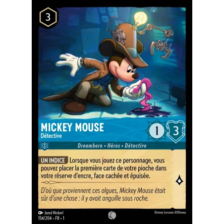 S01 - 154 - Mickey Mouse, Détective