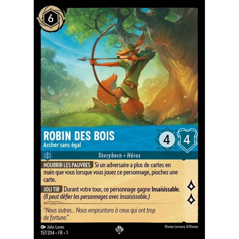 S01 - 157 - Robin des Bois, Archer sans égal
