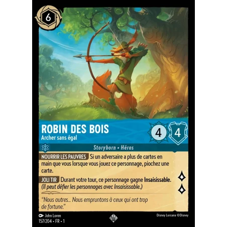 S01 - 157 - Robin des Bois, Archer sans égal