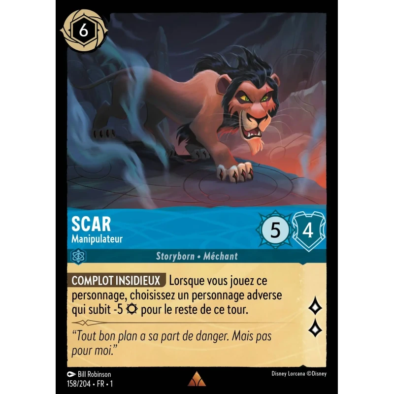 S01 - 158 - Scar, Manipulateur