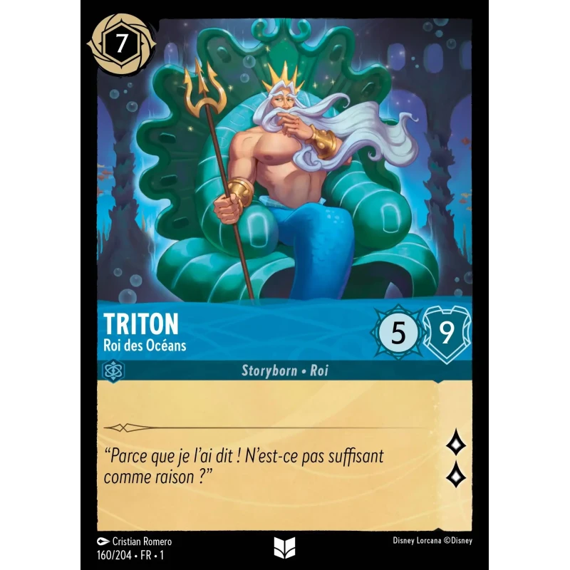 S01 - 160 - Triton, Roi des Océans