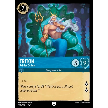 S01 - 160 - Triton, Roi des Océans