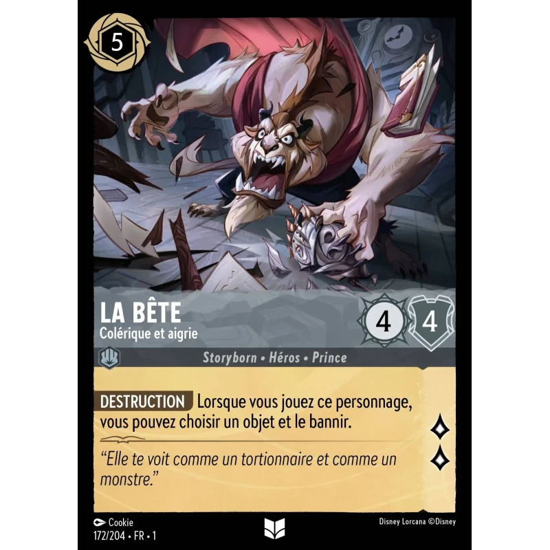 S01 - 172 - La Bête, Colérique et aigrie