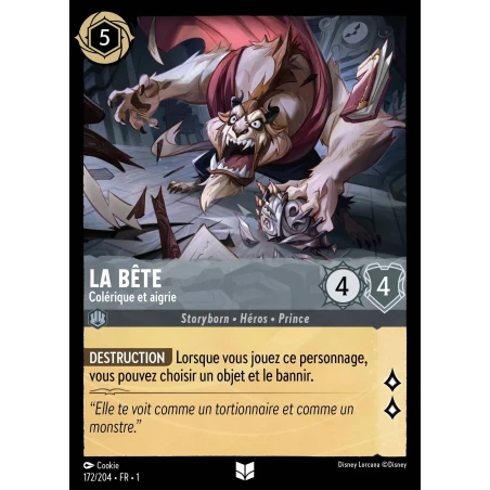 S01 - 172 - La Bête, Colérique et aigrie