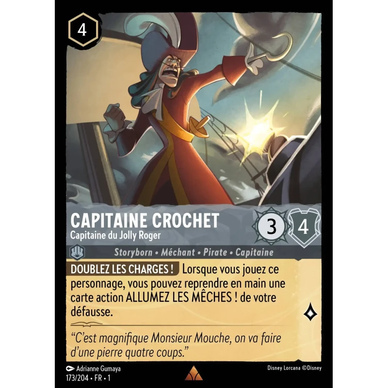 S01 - 173 - Capitaine Crochet, Capitaine du Jolly Roger