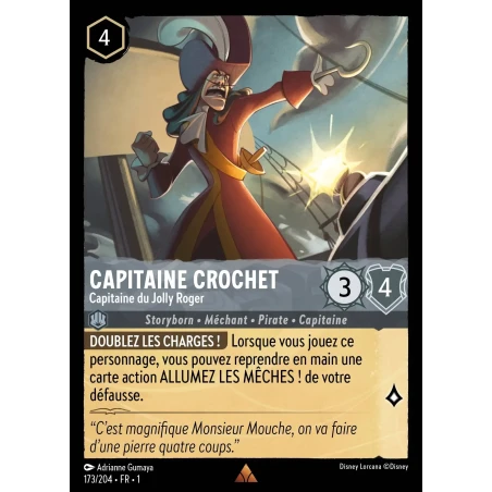 S01 - 173 - Capitaine Crochet, Capitaine du Jolly Roger