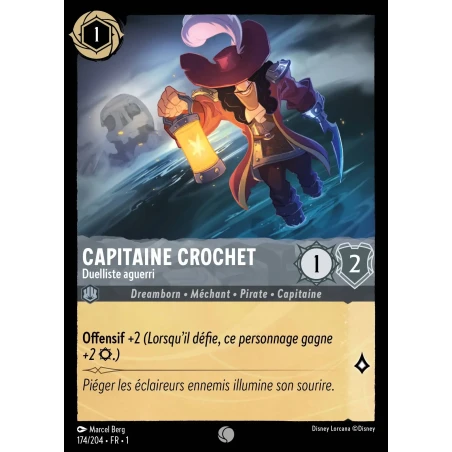S01 - 174 - Capitaine Crochet, Duelliste aguerri