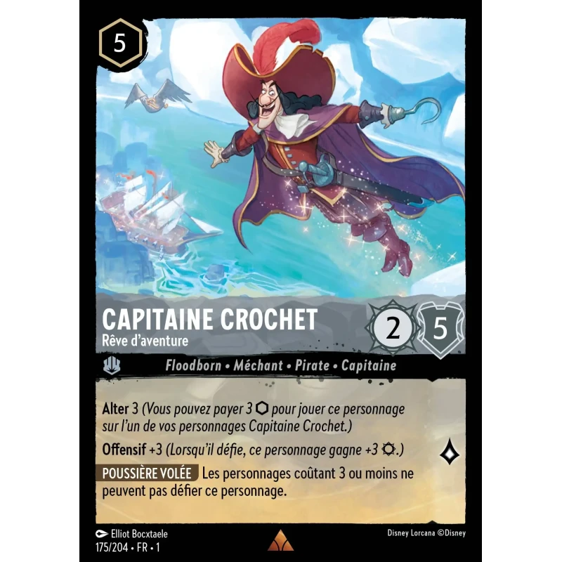 S01 - 175 - Capitaine Crochet, Rêve d'aventure