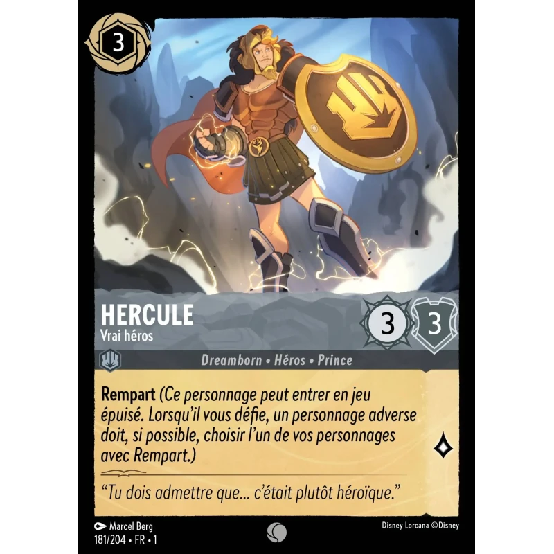S01 - 181 - Hercule, Vrai héros