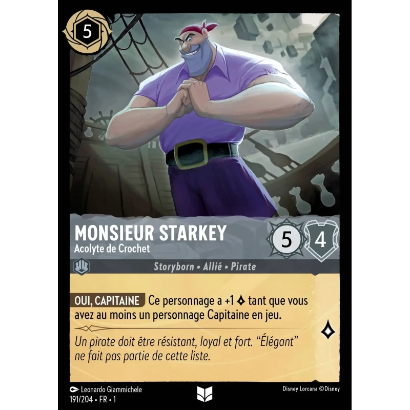S01 - 191 - Monsieur Starkey, Acolyte de Crochet