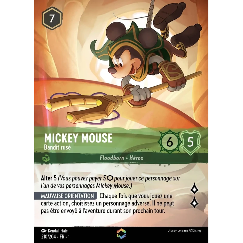 S01 - 210 - Mickey Mouse, Bandit rusé