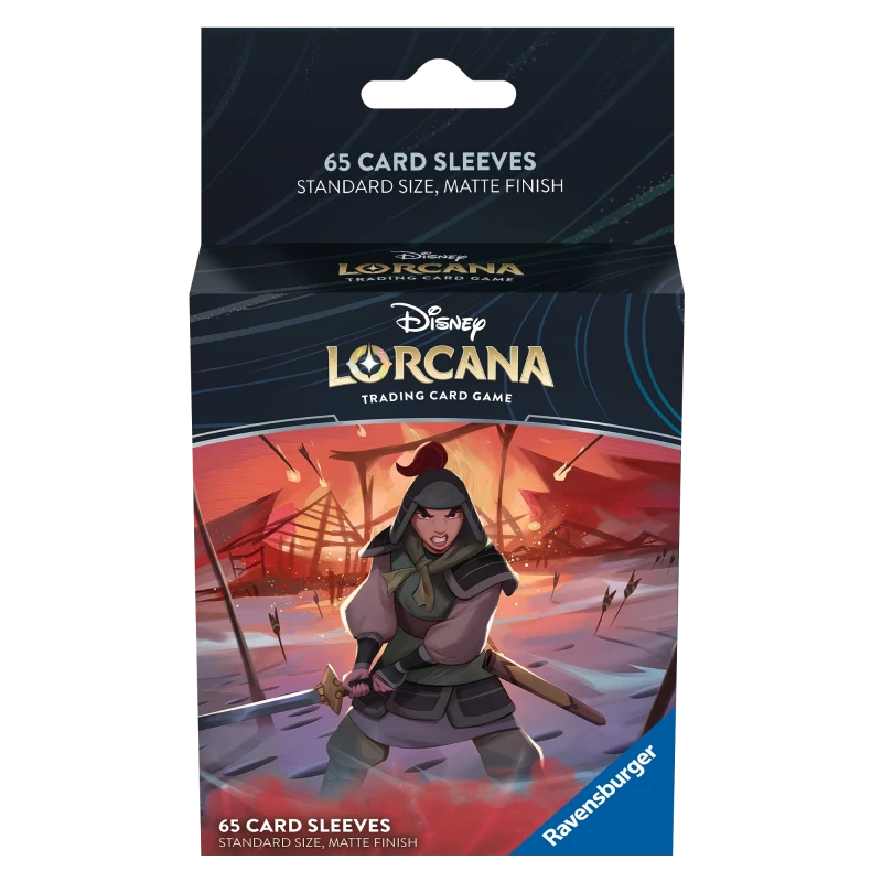 Protèges cartes Mulan - L'Ascension des Floodborn - Set 2 Lorcana - FR